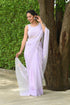 MULMUL ANYA SEQUIN-AARI WORK CHIFFON SAREE MULMUL ANYA SEQUIN-AARI WORK CHIFFON SAREE